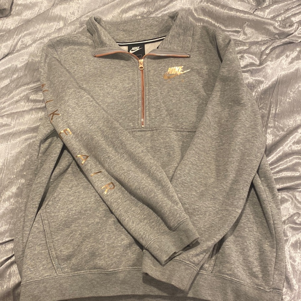 nike fleece quarter zip